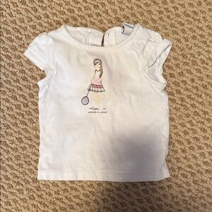 Janie and Jack tennis tee
